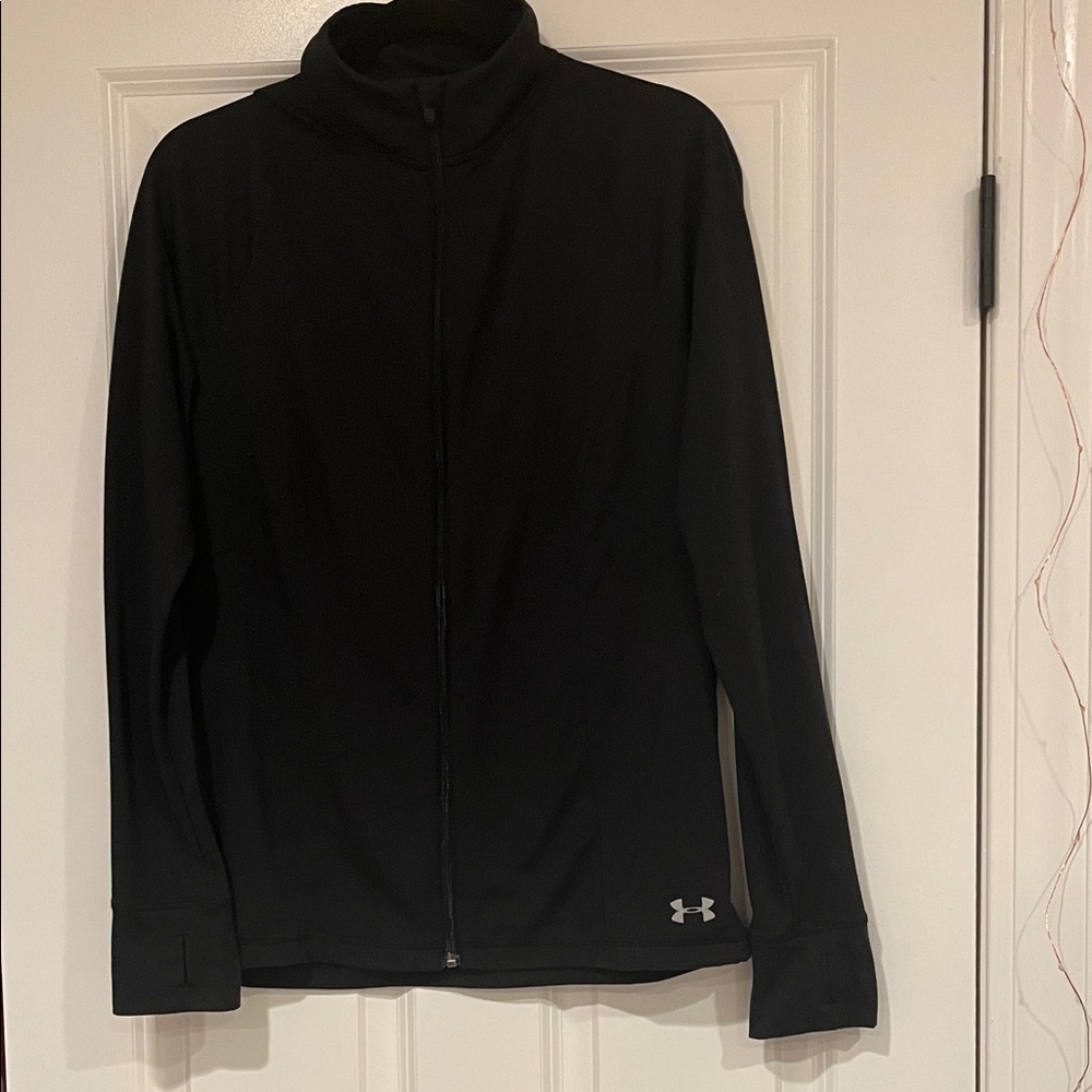 Under Armour Women's Full-Zip Black Jacket